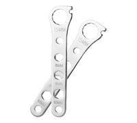 Uqezagpa Biciclette Cerchi Ruota Raggi Chiave Ciclismo Ruota Raggi Tensione Regolare Strumento di Riparazione Antiscivolo Mountain Bike Chiave Biciclette Spoke