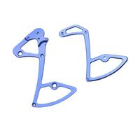 Uqezagpa Biciclette Deragliatore Gabbia In Lega di Alluminio Biciclette Parte Deragliatore Posteriore Piastra Interna Guida Supporto Ruota Biciclette Riduttori Titolare