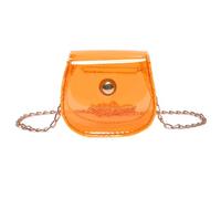 Uqezagpa Borsa a tracolla da donna Catene Borsa a tracolla trasparente Piccoli messaggeri Shopping Incontri Moda Selle portamonete Donna Crossbody Trasparente Piccola Spalla Selle Messenger, A, One