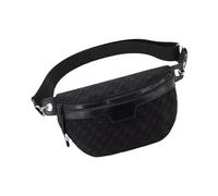 Uqezagpa Borsa a tracolla da donna in pelle PU spalla petto multifunzionale cintura casual da viaggio fionde borsa in pelle PU per donna cintura casual crossbody, Nero , One Size