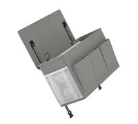 Uqezagpa Borsa organizer da appendere al comodino per piccoli oggetti Stoccaggio robusto tessuto impermeabile senza installazione di attrezzi Borsa portaoggetti da comodino impermeabile