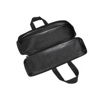 Uqezagpa Borsa portatile per canna da pesca per canne da pesca Borsa da trasporto Organizzatori Oxford Panno Attrezzatura Stoccaggio Facile da trasportare Organizzatori portatili Impermeabili Custodia