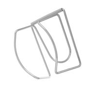 Uqezagpa Buon Metallo Tennis Vita Palla Holder Portatile Formazione Strumento Esercizio Per Competizione Trapano Professionale Tennis Gear Acciaio Ball Clip