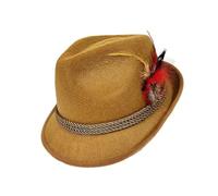 Uqezagpa Cappello classico Porkpie Birra Oktoberfest Festival Copricapo Birra Gioco Widget Gentlemen Copricapo Oktoberfest Fedoras Cappelli Per Donne Uomini