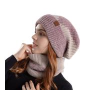 Uqezagpa Cappello Trapper Addensare Ushanka Caldo Inverno All'aperto Costume Accessorio Caldo Ushanka Scaldacollo Trapper Neck Gaiter Cappello Donna Inverno, B, Taglia unica