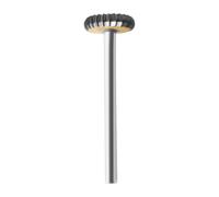 Uqezagpa Carburi cementati T Forma Rotante Burr Cutter Rotante Gambo Rotante Testa di Rettifica Elettrica per Metallo Legno Pietra