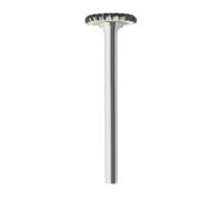 Uqezagpa Carburi cementati T Forma Rotante Burr Cutter Rotante Gambo Rotante Testa di Rettifica Elettrica per Metallo Legno Pietra