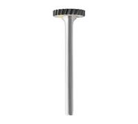 Uqezagpa Carburi cementati T Forma Rotante Burr Cutter Rotante Gambo Rotante Testa di Rettifica Elettrica per Metallo Legno Pietra