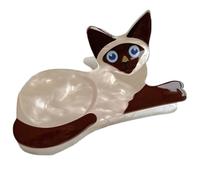 Uqezagpa Cartoon Gatti/Cani Forma Artiglio Capelli Trecce Coda di cavallo Donna Skincare Clip Elegante Festa di Nozze Styling Artiglio Clutcher Per Sottile Per Piccolo Acrilico Per Il Partito Uso