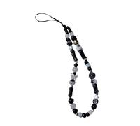 Uqezagpa Catena accattivante fatta a mano in rilievo cordino per cellulare per donne ragazze cinturino telefonico gioielli goccia resistente alla farfalla cinturino