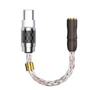 Uqezagpa Cavo adattatore stereo da tipo C a jack bilanciato da 3,5 mm/2,5 mm per cuffie per migliorare la chiarezza