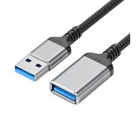 Uqezagpa Cavo di prolunga USB3.0 maschio a femmina cavo di prolunga veloce USB3.0 esteso per dispositivi di estensione del PC portatile Connessione del dispositivo USB
