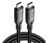 Uqezagpa Cavo Tipo C da 0 2/0 5/1 5/2 M per Tablet Telefonico Altri Dispositivi Tipo USB 4 8K A 60 Hz Cavo USB Ricarica 240 W 40 Gbps