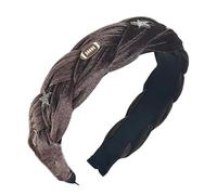 Uqezagpa Cerchietti per capelli a forma di stella, accessori per foto, fasce intrecciate per feste, semplici fasce per la musica