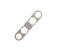 Uqezagpa Chiavi ergonomiche per pedali con manico lungo per bici da strada e mountain bike, rimozione per regolazioni e sostituzioni, chiave per manutenzione biciclette antiscivolo