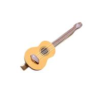 Uqezagpa Chitarra Basso Elegante 2000s Clip Laterale Chitarra Capelli Clip Basso Creativo Novità Chitarra Strumento Musicale