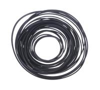 Uqezagpa Cinghie di gomma del driver 0.7mm/1mm per musicisti nastro macchina 40-190mm piegate 50/100PCS cinghie pieghevoli
