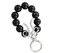 Uqezagpa Cinturino da polso per telefono in rilievo Bowknot Bracciali per telefono Cinghia Handfree Wristlet Anti Lost Lanyard Cellulare Lanyard