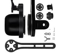 Uqezagpa Clacson per bicicletta con controllo remoto con quattro modelli di suono, campanello ricaricabile per biciclette da città e mountain bike facile da installare