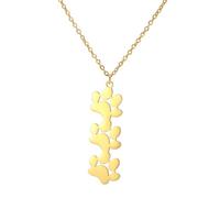 Uqezagpa Collana versatile con artiglio ornamento che simboleggia forza e coraggio per gli amanti degli animali alla moda collana regalo personalizzata, 6 1/2, come descritto, come descritto