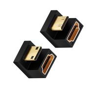 Uqezagpa Collegamento rapido USB C maschio a femmina adattatore cavo rinforzato custodia protettiva in metallo durabilità per fotocamera connessione rapida USB C al convertitore