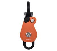 Uqezagpa Compatta La Puleggia del Cuscinetto Alpinista con Piastre Laterali Resistenti alla Puleggia Mobile Esplorazione Esterna