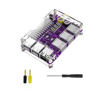 Uqezagpa Computer Alimentazione 24Pin Femmina A USB 2.0 5V Connettori Scheda di Sviluppo 3 Cifre Display LED Modulo di Alimentazione Ufficio Estensione USB