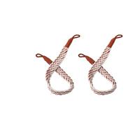 Uqezagpa Confezione da 2 Fermatenda per Tende in Tessuto Intrecciato Fatto a Mano Corda Fermatenda per Tendaggi per Finestre Cinghie Cordoncini Accessori Accessori per Finestre