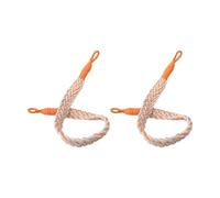 Uqezagpa Confezione da 2 Fermatenda per Tende in Tessuto Intrecciato Fatto a Mano Corda Fermatenda per Tendaggi per Finestre Cinghie Cordoncini Accessori Accessori per Finestre