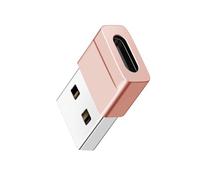 Uqezagpa Convertitore adattatore da USB a tipo C ad alta velocità adatto per telefoni e tablet Connessione senza soluzione di continuità Ricarica rapida Trasmissione dati ad alta velocità