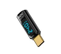 Uqezagpa Convertitore adattatore display digitale tipo C 240 W erogazione di potenza per una ricarica efficiente trasferimento dati attraverso vari dispositivi Chiaro Shell Connettore USB C