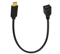 Uqezagpa Convertitori adattatore da USB tipo C 3.1 a Mini5Pin USB a 90 gradi per la ricarica di computer portatili
