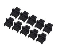 Uqezagpa Copertura impermeabile della porta Ethernet del cappuccio del silicone RJ45 per la copertura della spina Ethernet del silicone di durevolezza della difesa dei router dei server