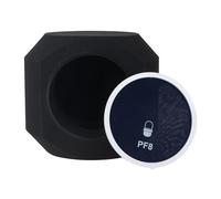 Uqezagpa Copertura protettiva per microfono per PF8 Mic Repalcement Windcreen Block Wind Noise Migliora la riduzione del rumore del suono Spugna