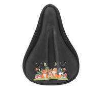 Uqezagpa Cuscini per biciclette per bambini con coperture impermeabili protettore piccole selle pad durevole protezione per bici