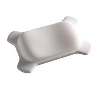 Uqezagpa Cuscino da polso ergonomico con base antiscivolo in silicone poggia scrivania per computer portatile lavabile riposo ergonomico