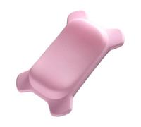 Uqezagpa Cuscino da polso ergonomico con base antiscivolo in silicone poggia scrivania per computer portatile lavabile riposo ergonomico