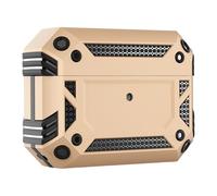 Uqezagpa Custodia per auricolari in TPU con materiali ammortizzanti anti graffio con cinghie staccabili per il terzo appassionato di sport escursionismo corsa per custodia