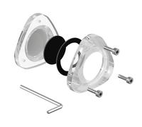 Uqezagpa Custodia portatile per display con supporto per montaggio a prova di shock, design anticaduta, installazione senza sforzo per superfici metalliche Caso di inseguimento all'aperto