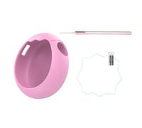 Uqezagpa Custodia protettiva ergonomica, custodia protettiva per paradiso giocattolo digitale interattivo per animali domestici, con cordino staccabile e pellicola protettiva in silicone trasparente