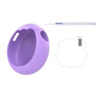 Uqezagpa Custodia protettiva ergonomica, custodia protettiva per paradiso giocattolo digitale interattivo per animali domestici, con cordino staccabile e pellicola protettiva in silicone trasparente