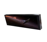 Uqezagpa Display compatto a 8,8 pollici del pannello di tocco della cassa del computer 720P 1920x480 di risoluzione Facile installazione per la produttività rafforzata Display di tocco secondario per