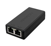 Uqezagpa Distanza di trasmissione 100 m POE Switch di rete con operazioni Plug and Play e configurazione a 2 porte per la casa o casi d'uso POE Switch
