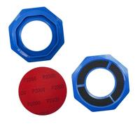 Uqezagpa Durevolezza Palla da bowling Pad Pad Sedile Universale Palla Levigatura Pad Holder per Attriti e Precisione Attrezzature Strumento di Manutenzione