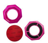 Uqezagpa Durevolezza Palla da bowling Pad Pad Sedile Universale Palla Levigatura Pad Holder per Attriti e Precisione Attrezzature Strumento di Manutenzione