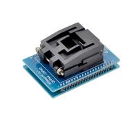 Uqezagpa Efficiente TQFP44 a DIP40 Presa di Programmazione Chip Socket Burning Seat per un facile utilizzo nello sviluppo elettronico ATmega Programmatore