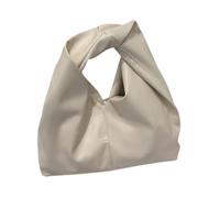 Uqezagpa Elegante borsa a tracolla per donne alla moda pratica borsa in pelle PU borsa ascella per un facile trasporto e stoccaggio ufficio signora, bianco, One Size