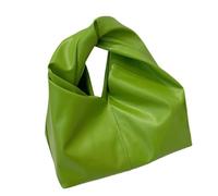 Uqezagpa Elegante borsa a tracolla per donne alla moda pratica borsa in pelle PU borsa ascella per un facile trasporto e stoccaggio ufficio signora, Verde, One Size