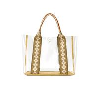 Uqezagpa Elegante grande borsa a tracolla in PVC trasparente per organizzazione senza sforzo e facile da trasportare nella vita quotidiana borsa per il trasporto quotidiano, C, One Size