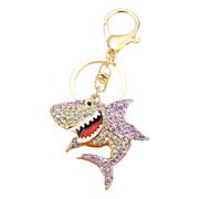 Uqezagpa Elegante Portachiavi Con Creatura Sottomarina Opzione Regalo Versatile Opere D'arte Kirsite Con Dettagli In Abbagliante Gioielli Portachiavi Colorati Pesci